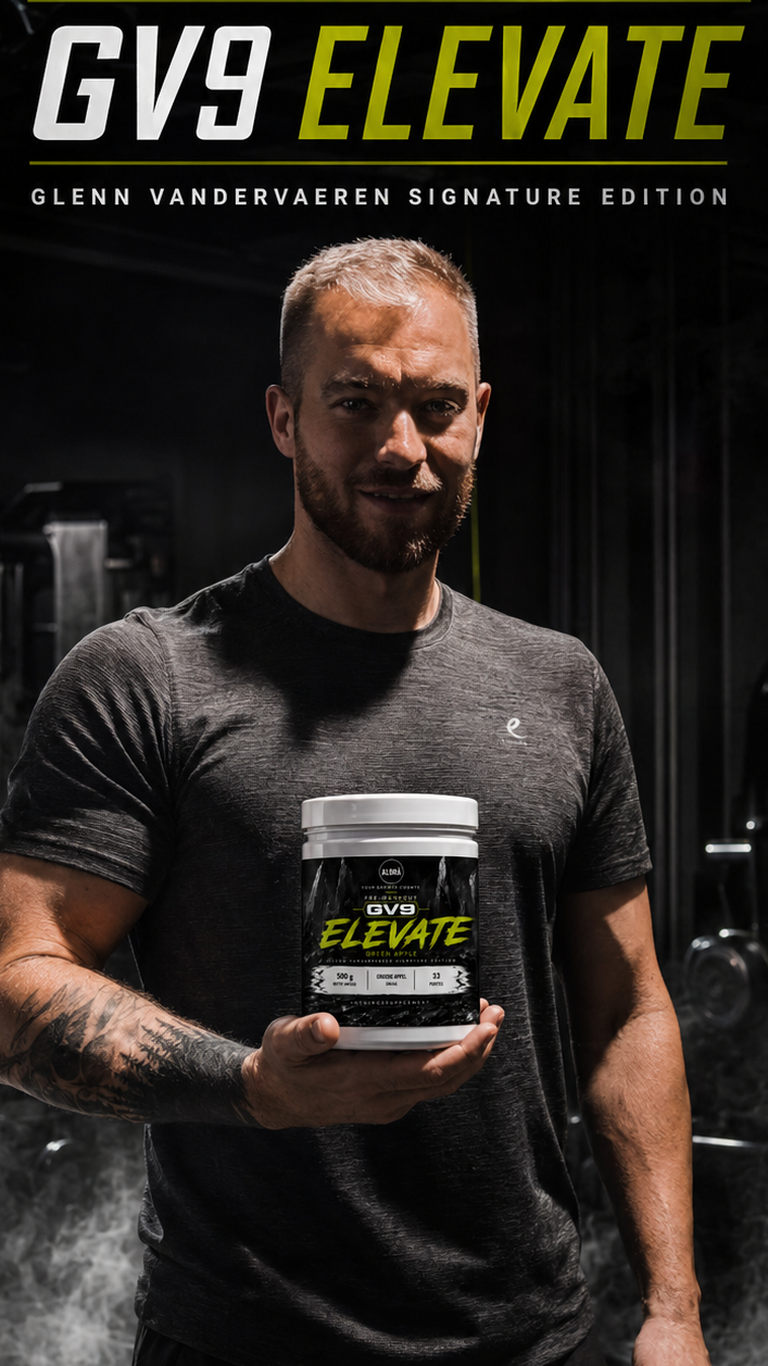 GV9 ELEVATE – Green Apple Pre-Workout (500 g)