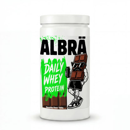 ALBRÄ Mister Chocolate Dialy Whey Protein - 1000g LAUNCH DEAL