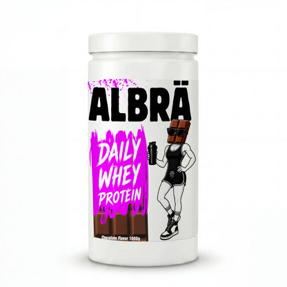 ALBRÄ Lady Chocolate Daily Whey Protein - 1000g LAUNCH DEAL