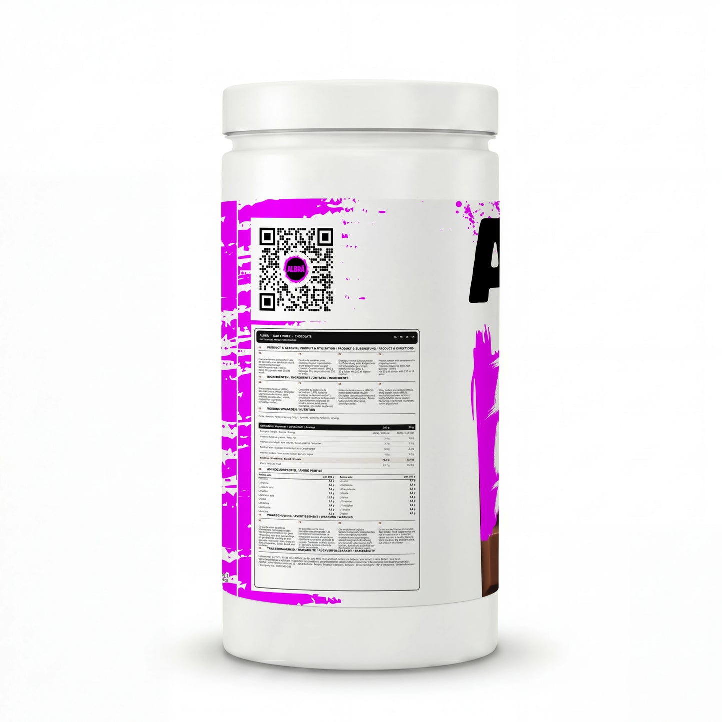 ALBRÄ Lady Chocolate Daily Whey Protein - 1000g LAUNCH DEAL